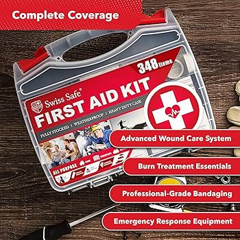 Essential Safety: Swiss Safe First Aid Kit for Preparedness